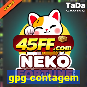 gpg contagem
